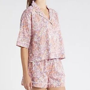 Floral Print Women's Pajama Set